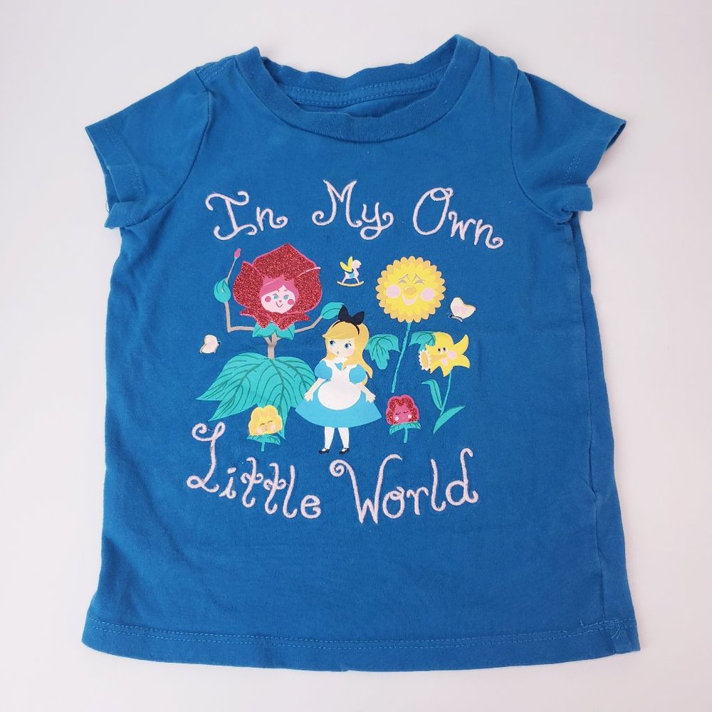 Disney Store Alice in Wonderland Baby Shirt Top T-shirt 18-24mos